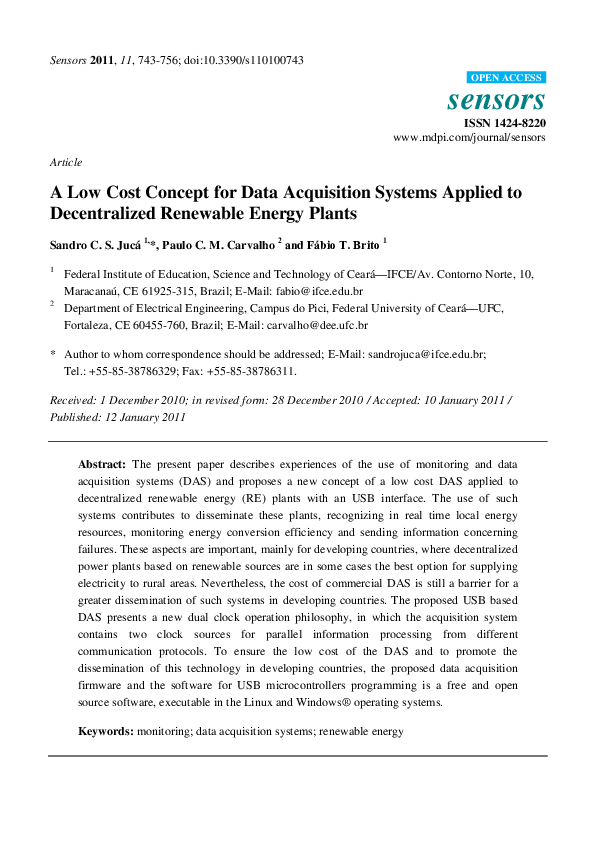 (PDF) A low cost concept for data acquisition systems applied to ...
