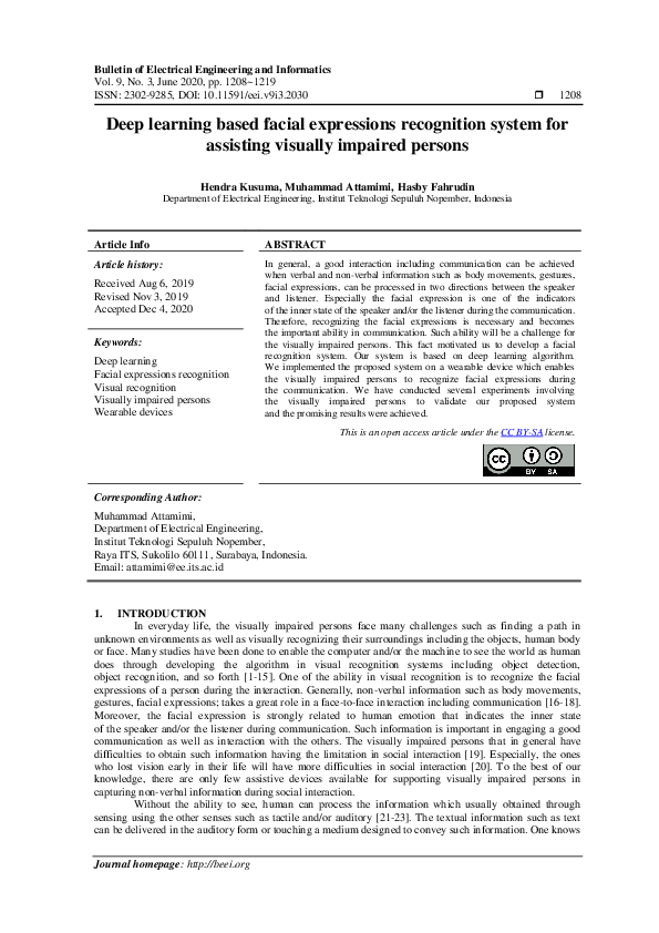 (PDF) Deep learning based facial expressions recognition system for ...