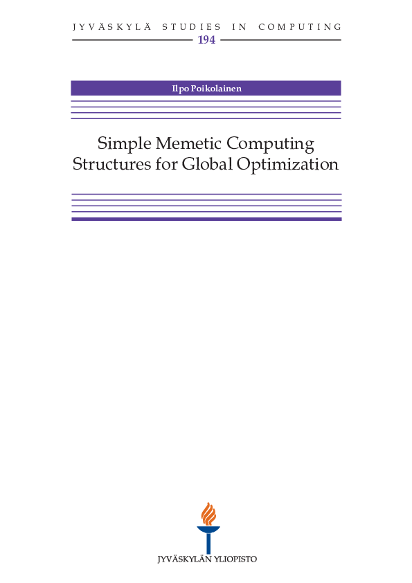 (PDF) ClusterBased Population Initialization for differential