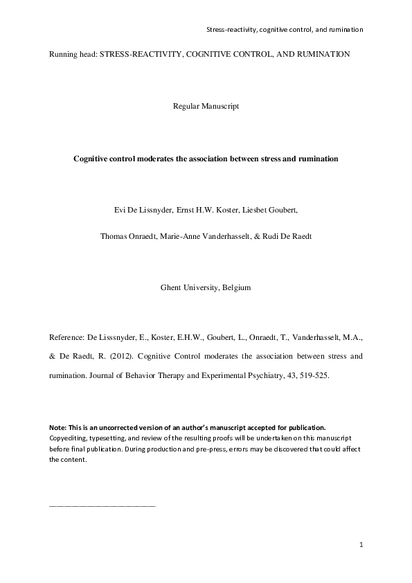 Thesis on rumination 07 picture