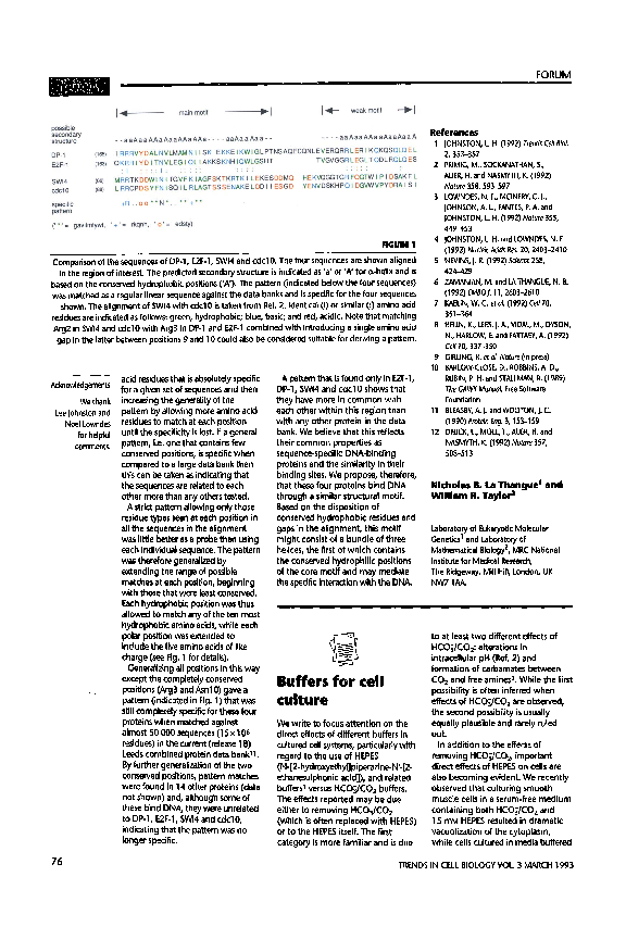 (PDF) Buffers for cell culture