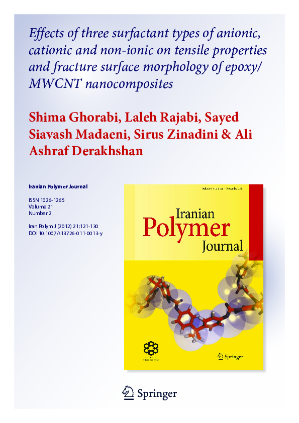 (PDF) Effects of three surfactant types of anionic, cationic and non ...