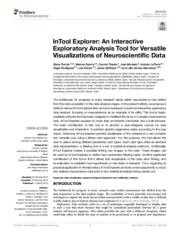 (PDF) InTool Explorer: An Interactive Exploratory Analysis Tool for ...