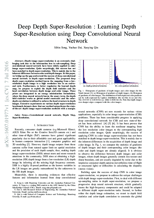 (PDF) Deep Depth Super-Resolution: Learning Depth Super-Resolution ...