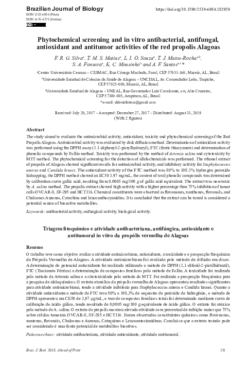 (PDF) Phytochemical screening and in vitro antibacterial activity of ...