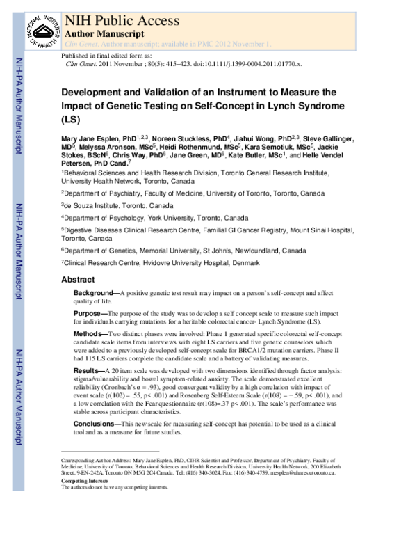 (PDF) Development and validation of an instrument to measure user ...