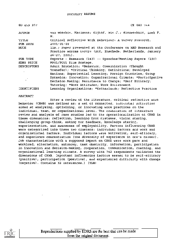 Critical thinking writing examples image