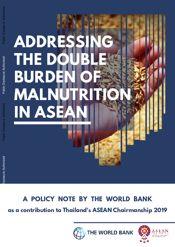 (PDF) Addressing the Double Burden of Malnutrition in ASEAN