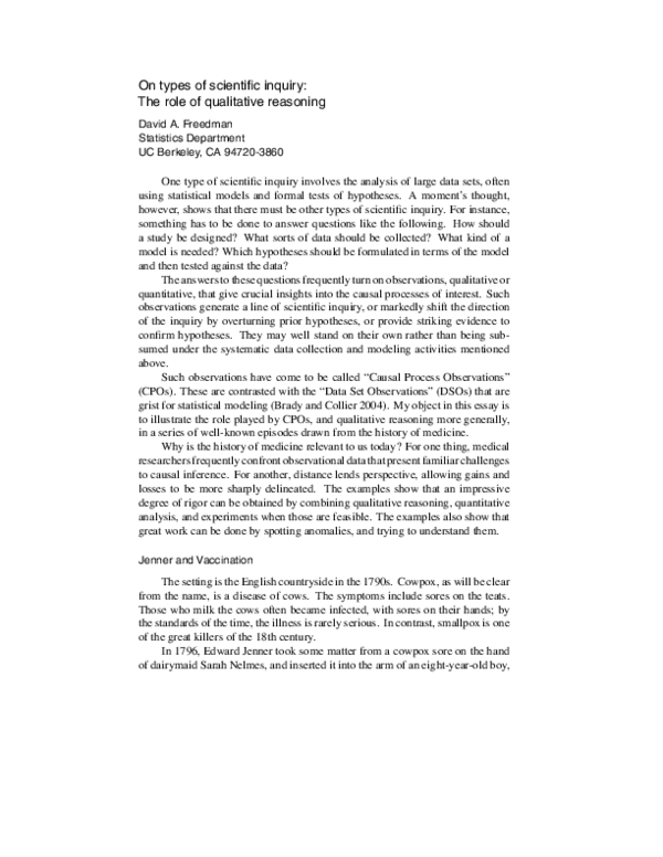 PDF On Types Of Scientific Inquiry The Role Of Qualitative Reasoning 