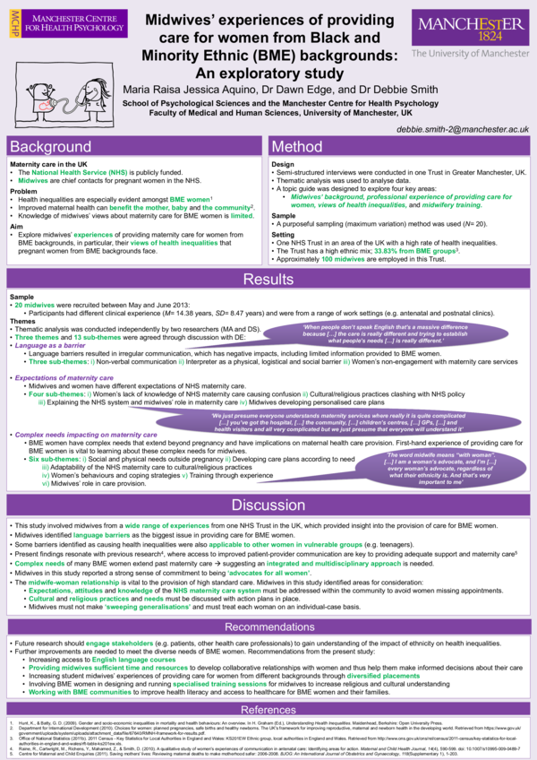 (PDF) Midwives' experiences of providing maternity care for women from ...