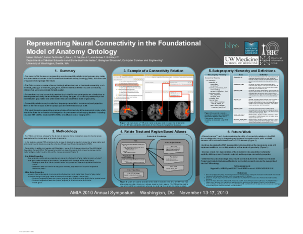 (PDF) Representing Neural Connectivity in the Foundational Model of ...