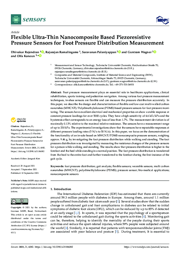 (PDF) Flexible Ultra-Thin Nanocomposite Based Piezoresistive Pressure ...