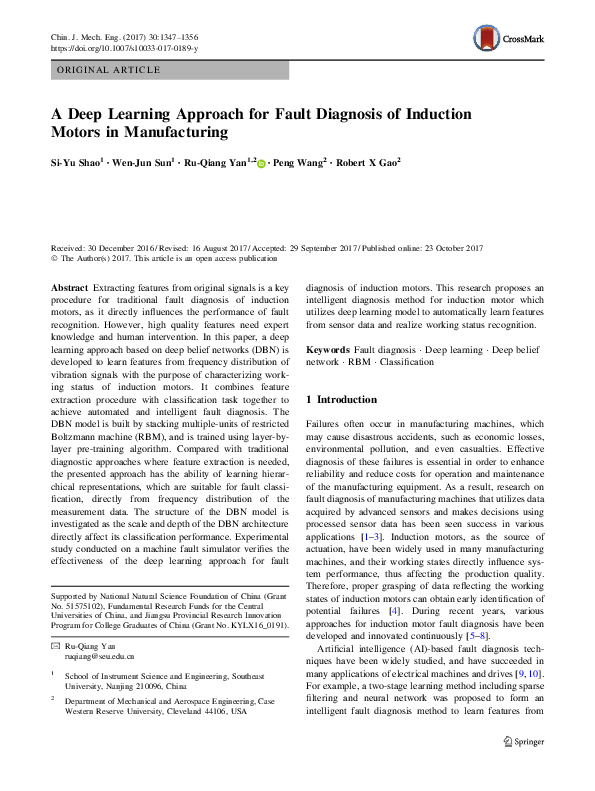 (PDF) A Deep Learning Approach for Fault Diagnosis of Induction Motors ...