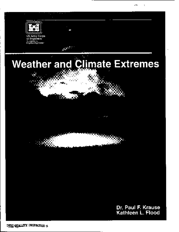 PDF) Weather and climate extremes