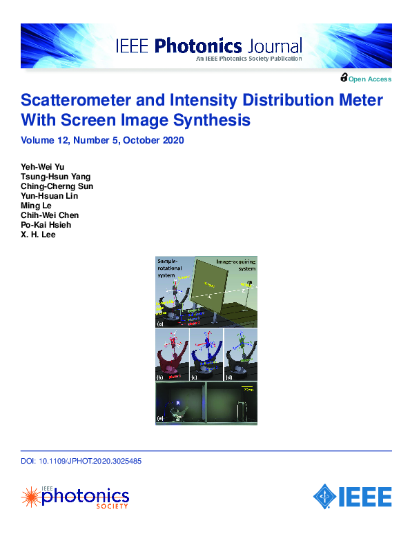 (PDF) Scatterometer and Intensity Distribution Meter With Screen Image ...