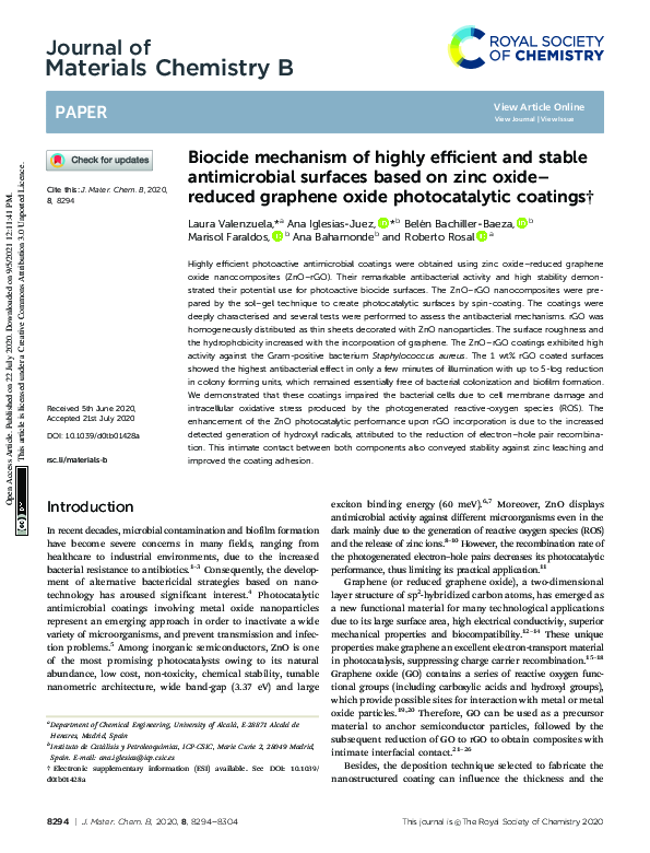 (PDF) Biocide mechanism of highly efficient and stable antimicrobial ...