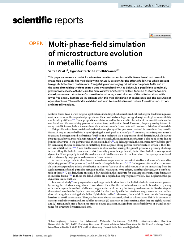 (PDF) Multi-phase-field simulation of microstructure evolution in ...