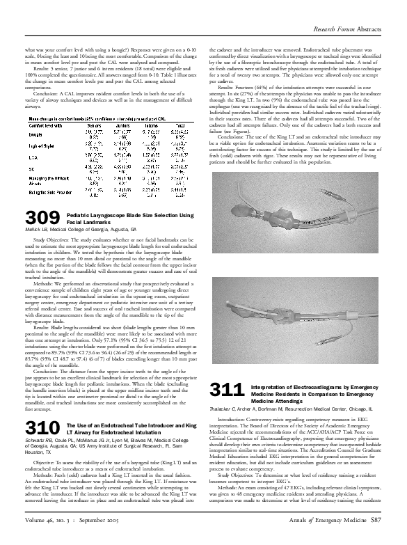 (PDF) Pediatric Laryngoscope Blade Size Selection Using Facial