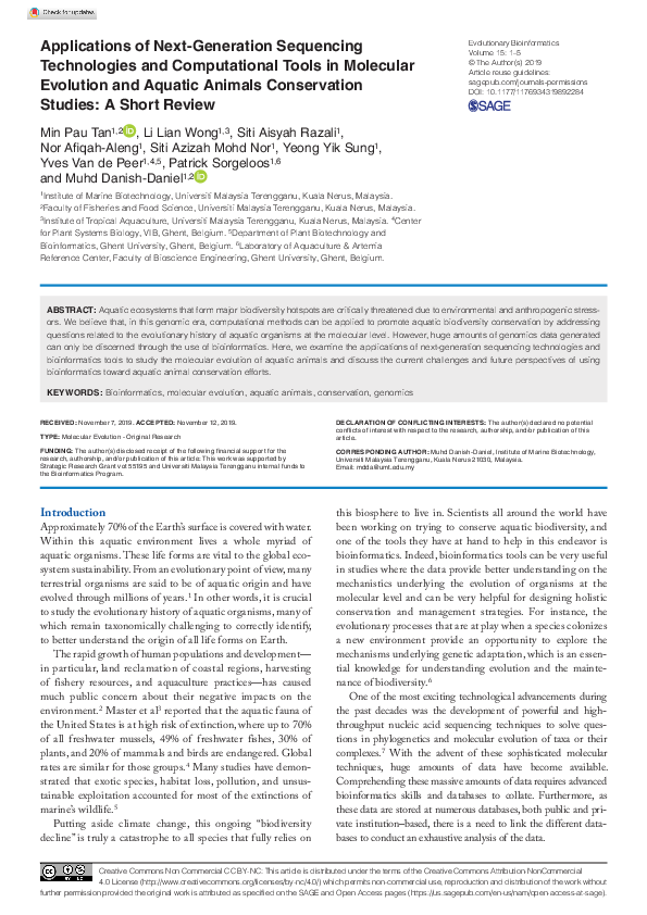 (PDF) Applications of Next-Generation Sequencing Technologies and ...