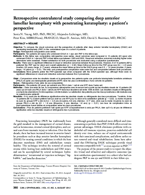 (PDF) Retrospective contralateral study comparing deep anterior ...