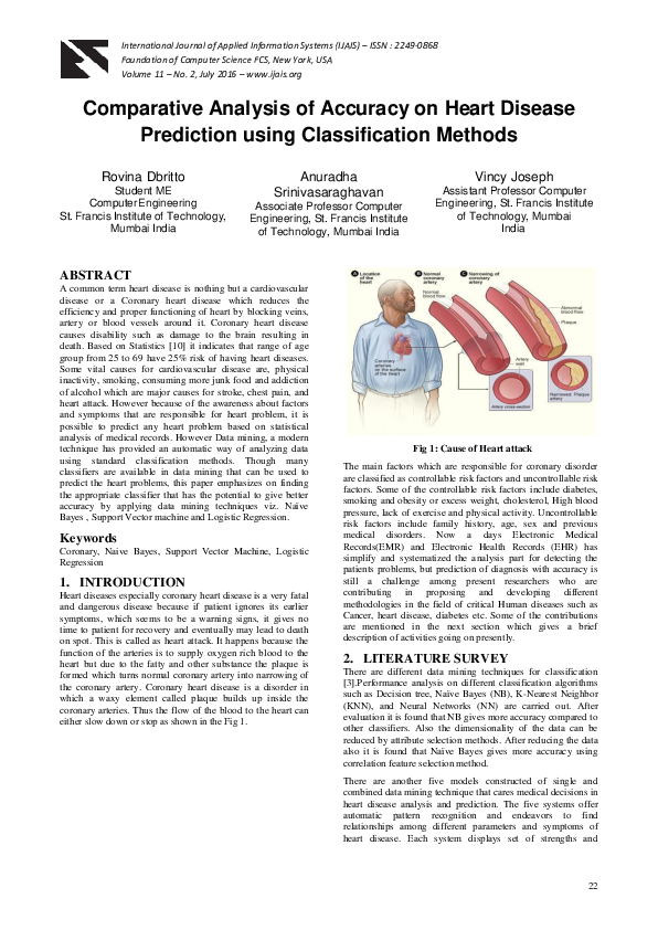 (PDF) Comparative Analysis of Accuracy on Heart Disease Prediction ...
