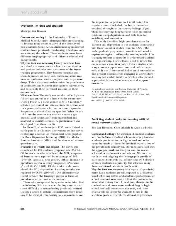 (PDF) Predicting student performance using artificial neural network ...