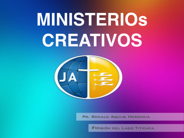 (PDF) Ministerios Creativos en el Ministerio Joven | Ronald Aquije