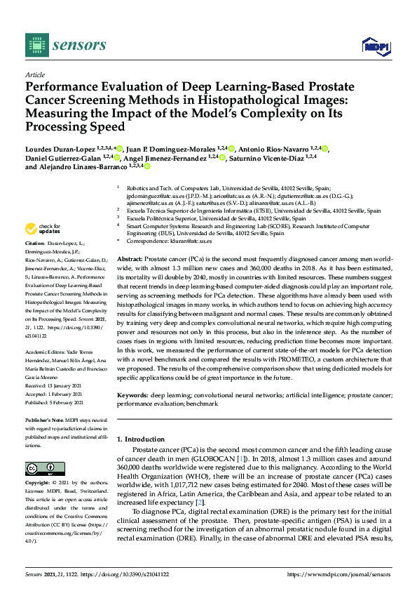 (PDF) Performance Evaluation of Deep Learning-Based Prostate Cancer ...