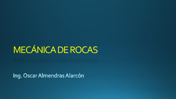(PDF) MECANICA DE ROCAS