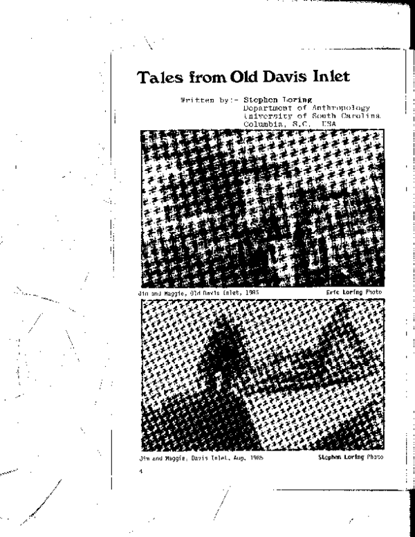 (PDF) Tales from Old Davis Inlet