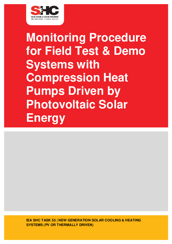 (PDF) Monitoring Procedure for Field Test Demo Systems with Compression ...