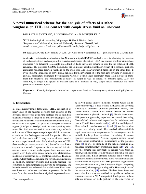 (PDF) A novel numerical scheme for the analysis of effects of surface ...