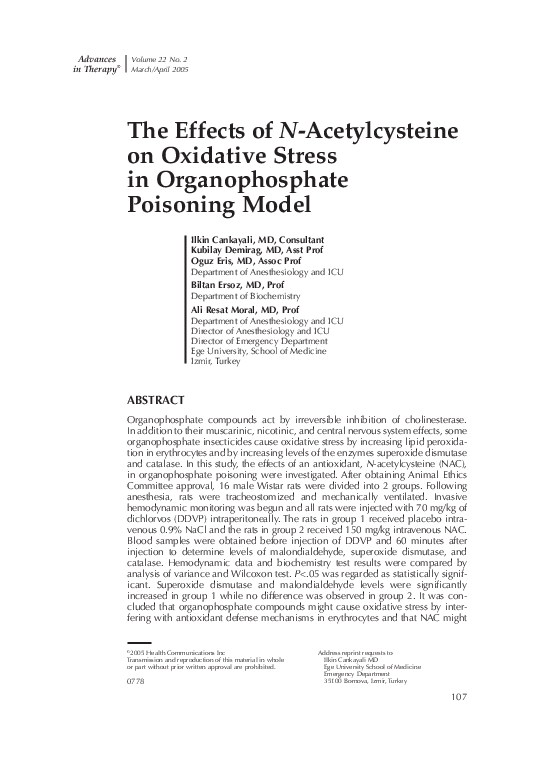 (PDF) The effects ofN-acetylcysteine on oxidative stress in ...