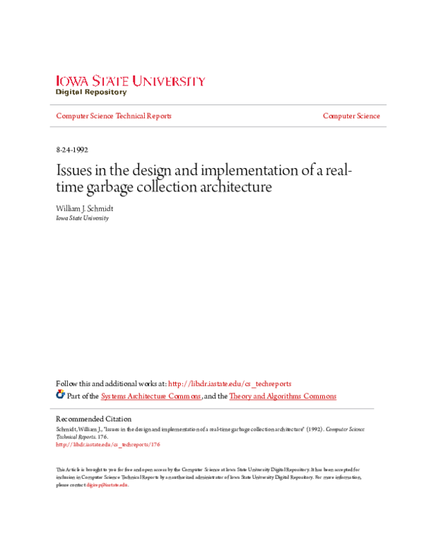 (PDF) Issues in the Design and Implementation of Real-Time Java