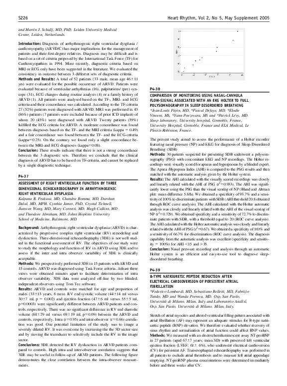 (PDF) Assessment of right ventricular function by three dimensional ...