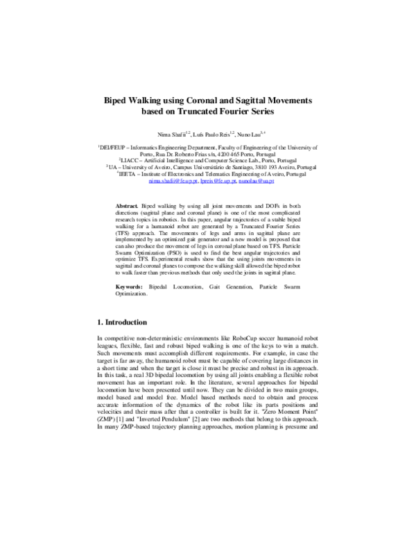 (PDF) C58 2011 - Biped Walking using Coronal and Sagittal Movements ...