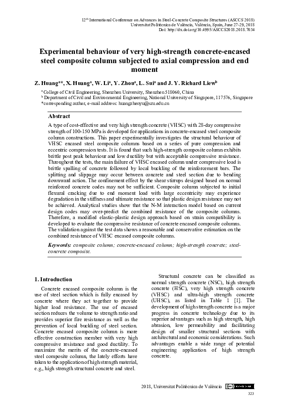 (PDF) Behaviour of RC columns strengthened by steel caging under ...