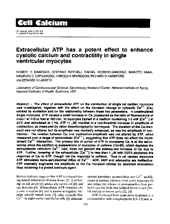 (PDF) Extracellular ATP has a potent effect to enhance cystolic calcium ...