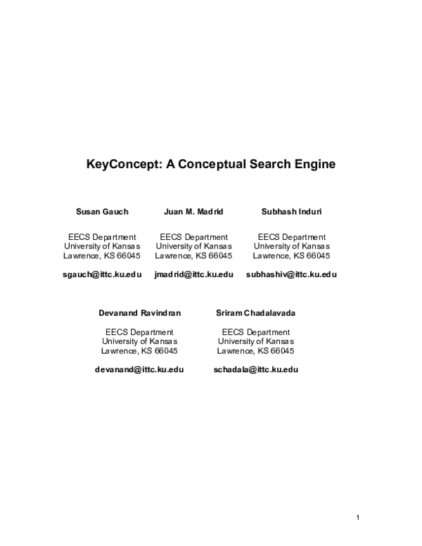 (PDF) Keyconcept: A conceptual search engine