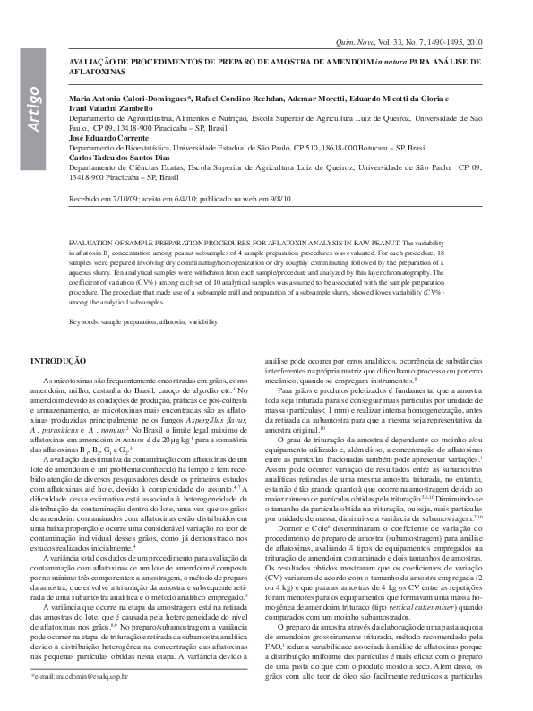 (PDF) Evaluation of Sample Preparation Procedures for Trace Element ...