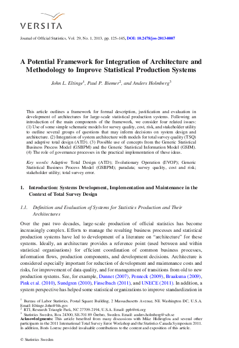 (PDF) A Potential Framework for Integration of Architecture and ...