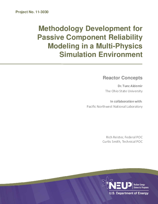 (PDF) Methodology Development for Passive Component Reliability ...