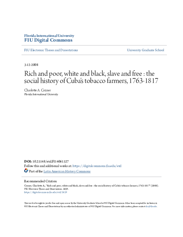 cuban counterpoint tobacco and sugar pdf Ortiz LVII 103 The ajiaco in Cuba and