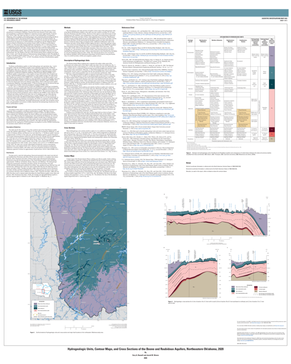 (PDF) Hydrogeologic units, contour maps, and cross sections of the ...