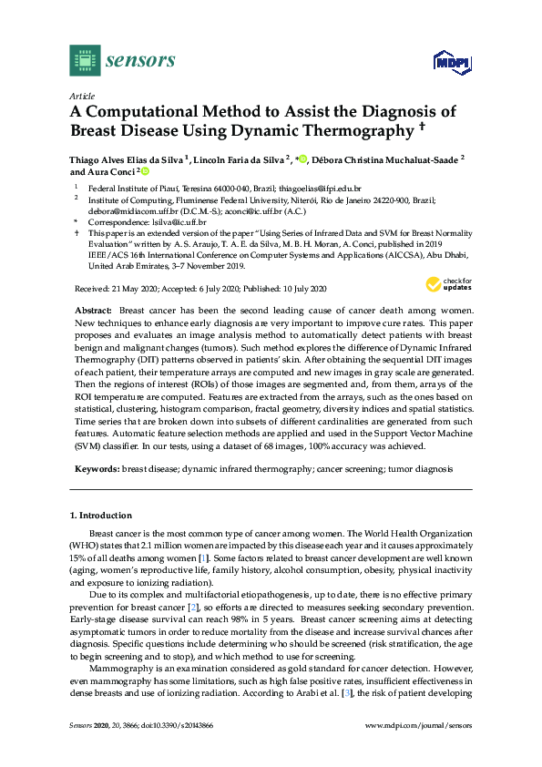 (PDF) A Computational Method to Assist the Diagnosis of Breast Disease ...