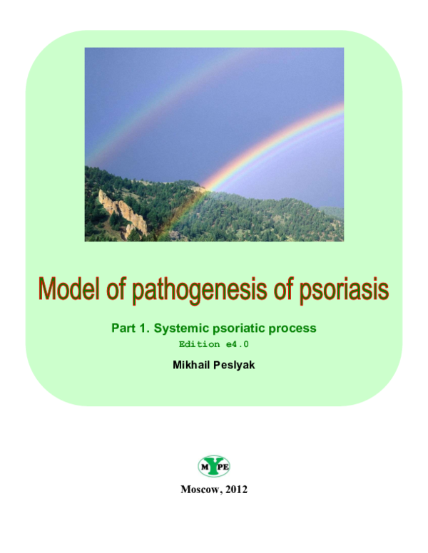 (PDF) Model of pathogenesis of psoriasis. Part 1. Systemic psoriatic ...