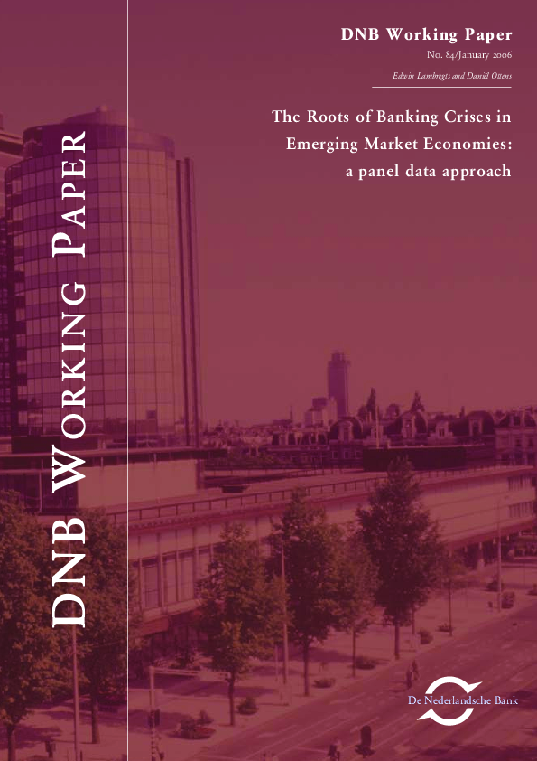(PDF) The Roots of Banking Crises in Emerging Market Economics: A Panel ...