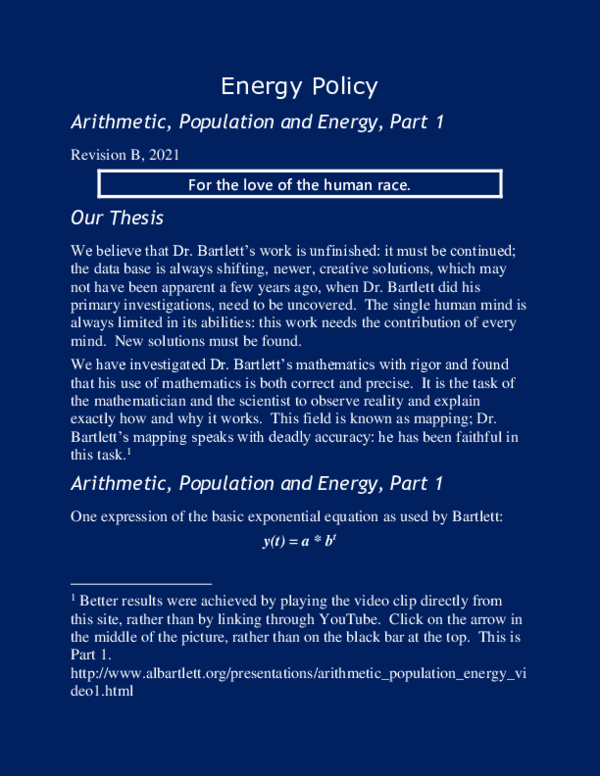 Pdf Arithmetic Population And Energy Part 1 Herb Swanson Academia Edu Pdf Arithmetic Population And Energy Part 1 Herb Swanson Academia Edu