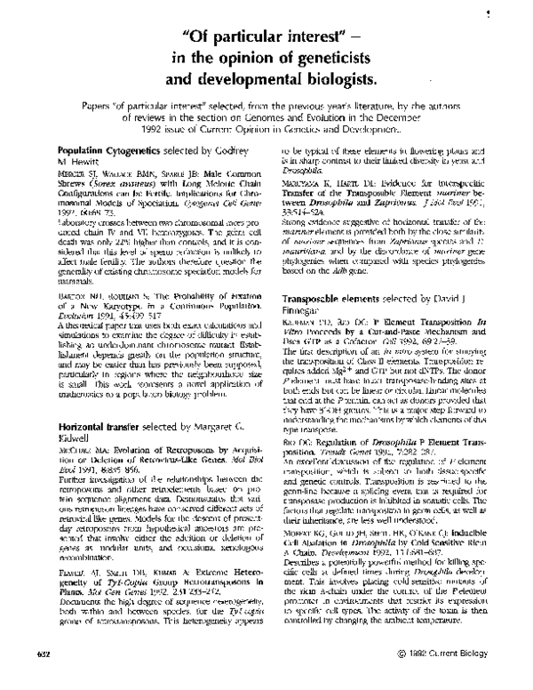 (PDF) Horizontal transfer