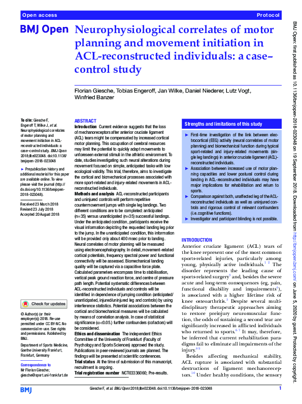 (PDF) Neurophysiological correlates of motor planning and movement ...